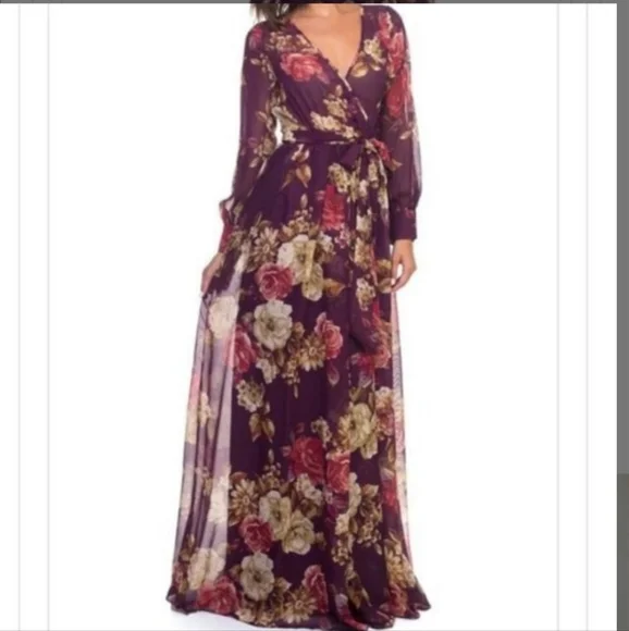 Ricarica Chiffon Floral dress - Picture 2 of 5